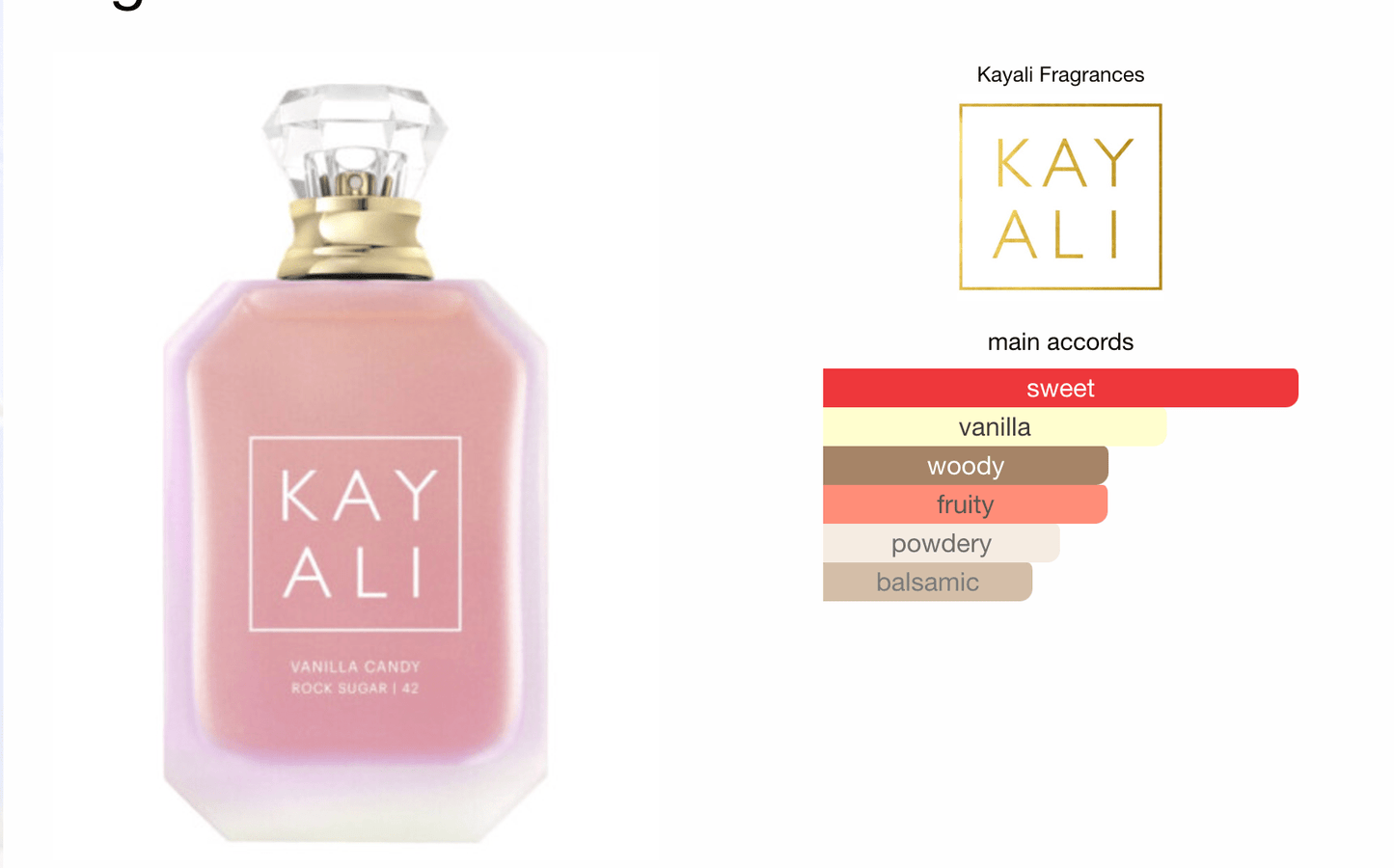 Kayali Vanilla Candy Rock Sugar EDP - Hidden Jewels Co.
