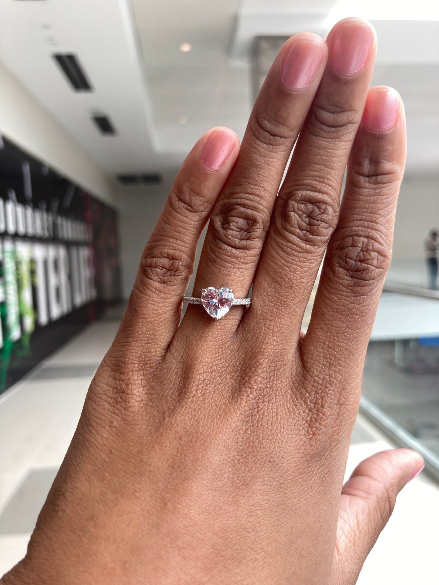 'Love Struck' Sterling Silver Ring - Hidden Jewels Co.