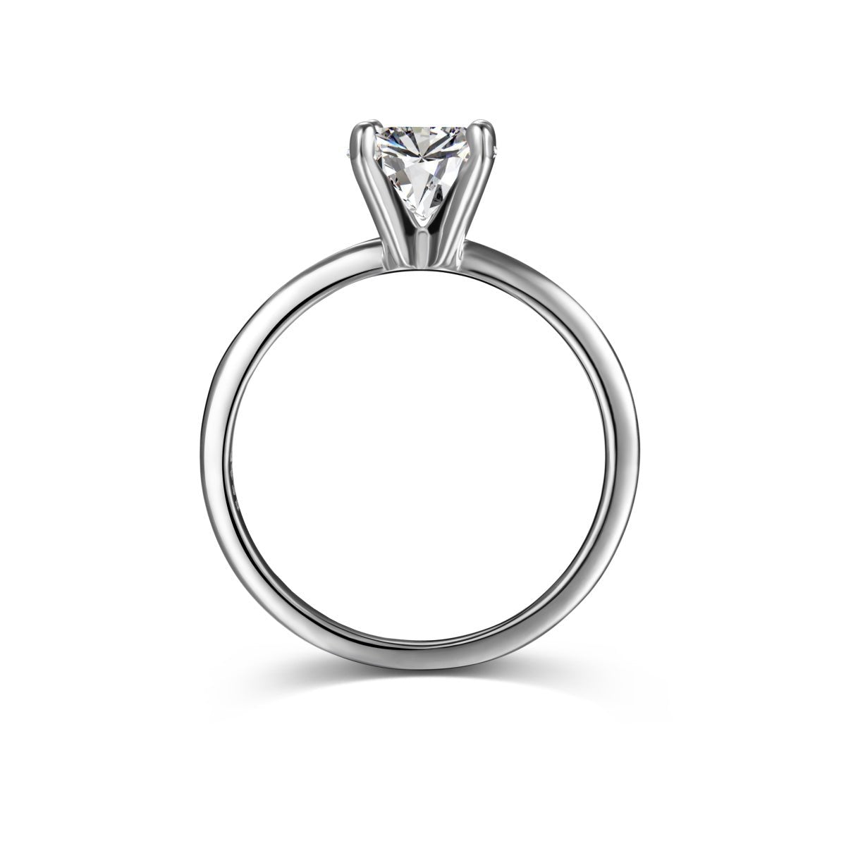 'The One' Sterling Silver Ring - Hidden Jewels Co.