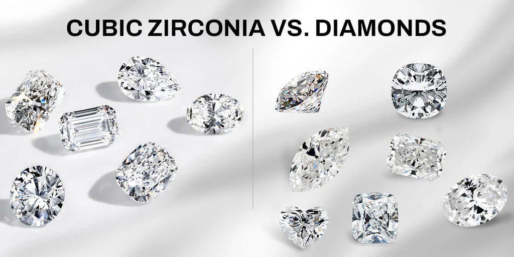 Diamond vs. Cubic Zirconia: 5 Differences You Should Know - Hidden Jewels Co.