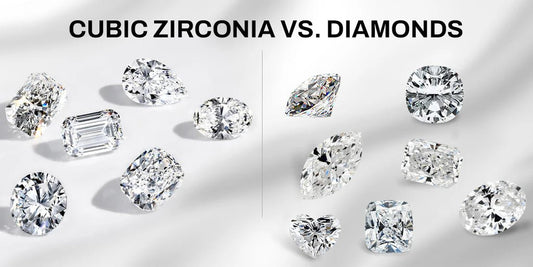 Diamond vs. Cubic Zirconia: 5 Differences You Should Know - Hidden Jewels Co.