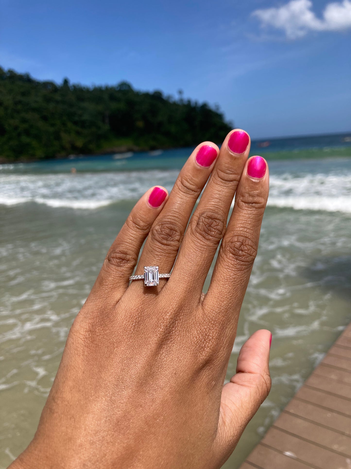 'Love Story' Sterling Silver Ring