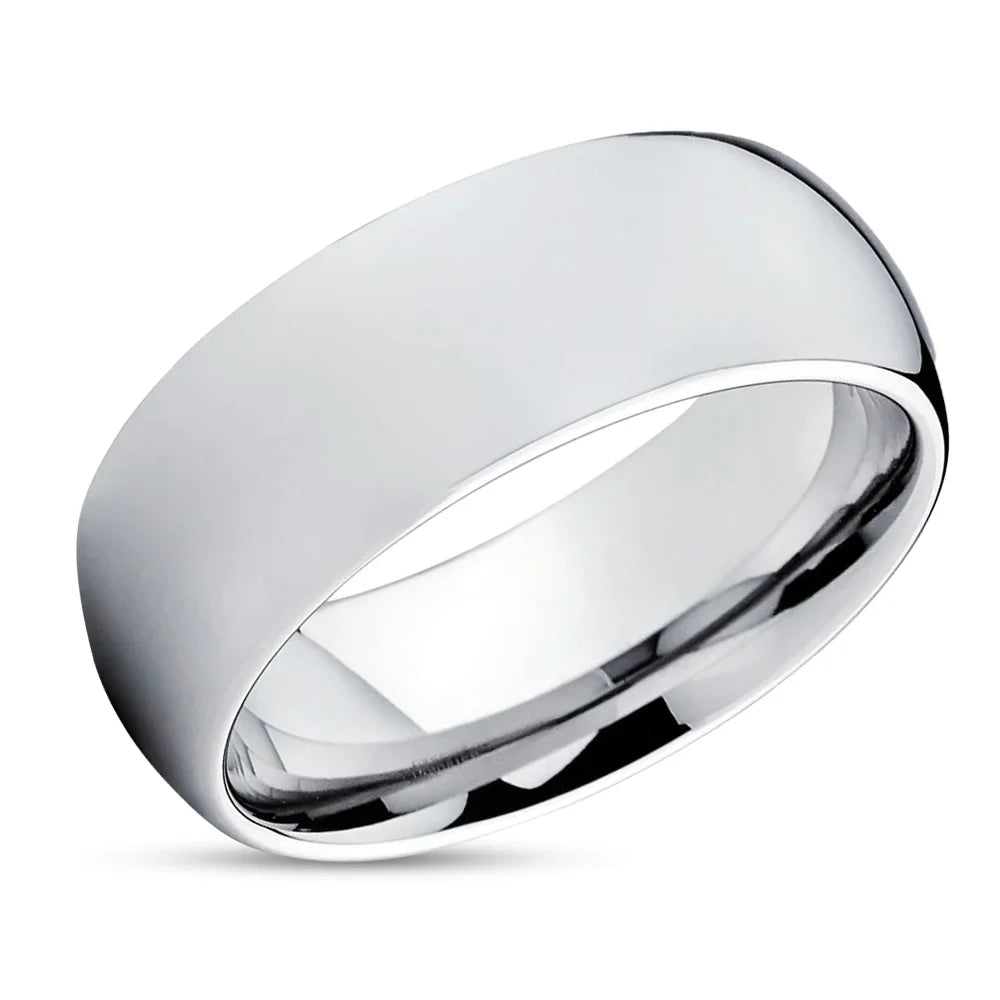 8MM 'Classic' Male Tungsten Ring
