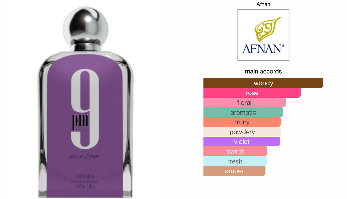 AFNAN 9PM FEMME FOR WOMAN