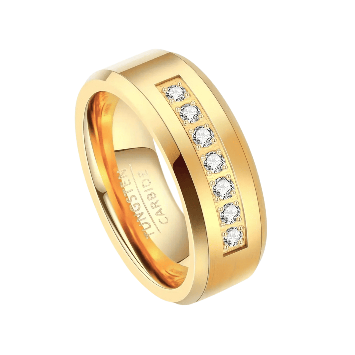 'Constant' Male Tungsten Ring - Hidden Jewels Co.