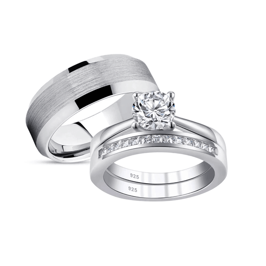 Devotion and Rome Wedding Combo - Hidden Jewels Co.