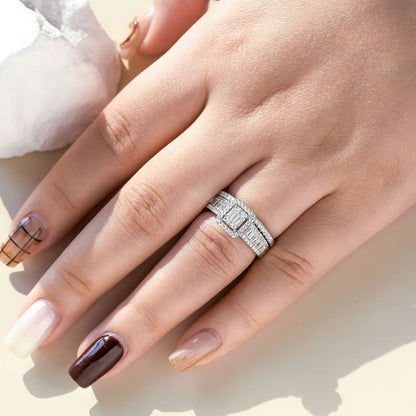 Eternity And Royalty Wedding Sets - Hidden Jewels Co.