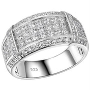 'Valiant' Sterling Silver Male Ring