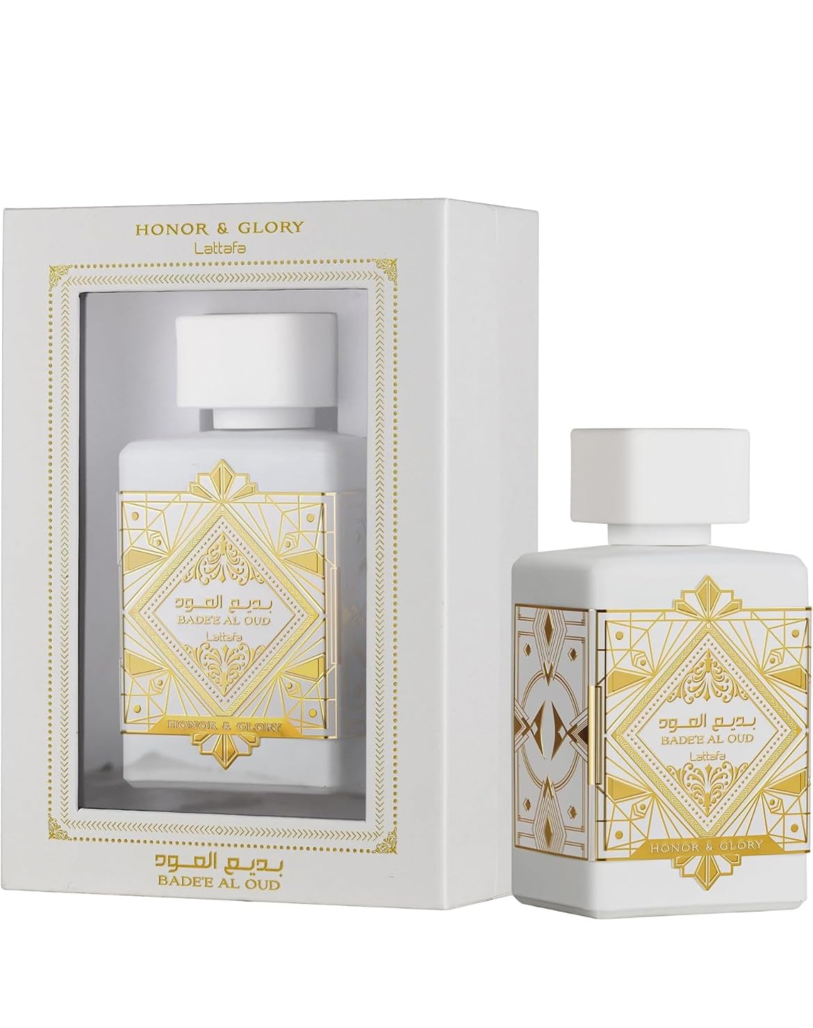 Lattafa Unisex Bade'e Al Oud Honor & Glory EDP - Hidden Jewels Co.