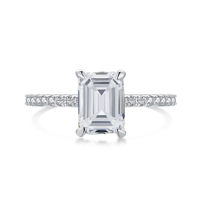 'Love Story' Sterling Silver Ring - Hidden Jewels Co.