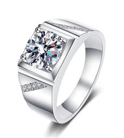 'Loyal' Sterling Silver Male Ring