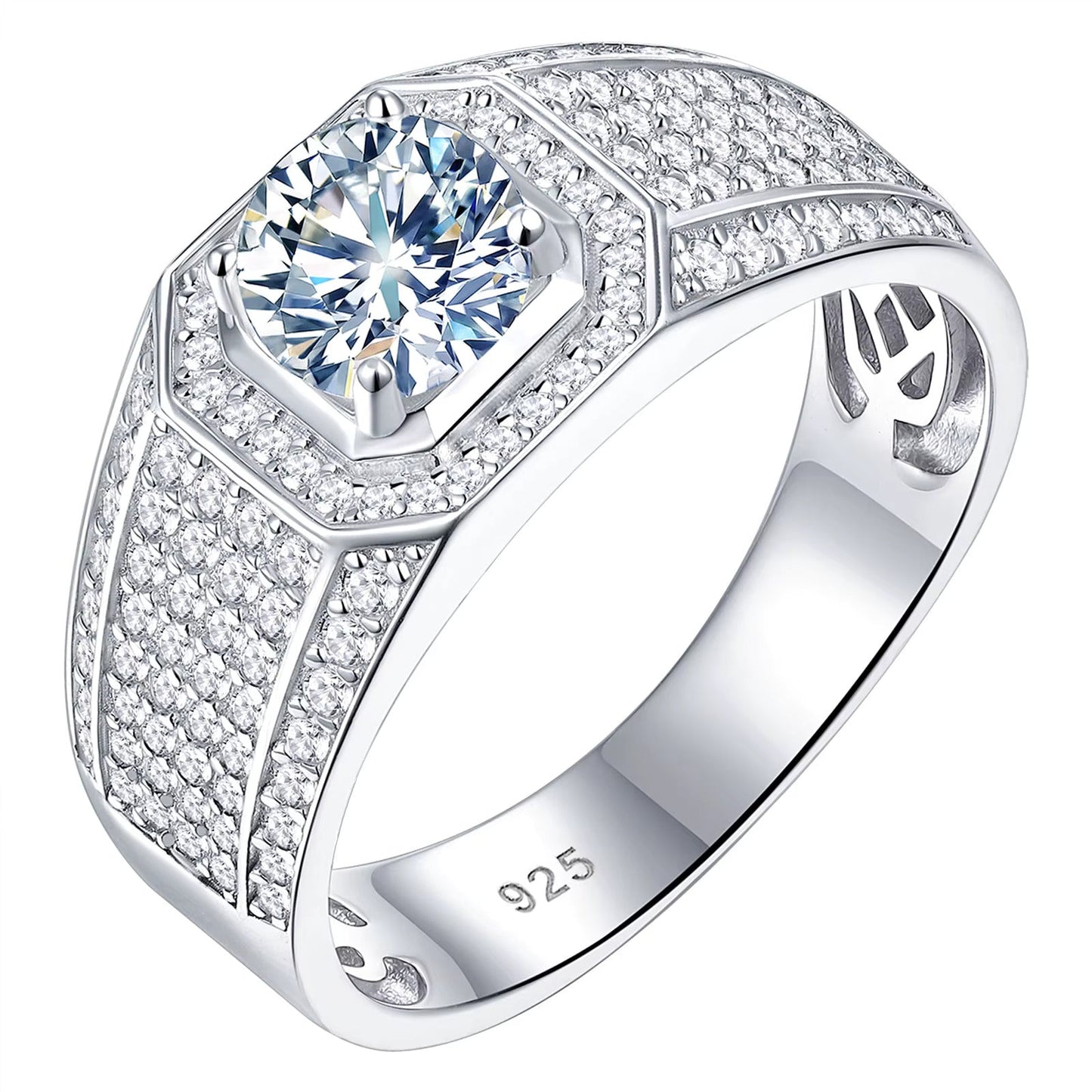 'Noble' Male Wedding Ring - Hidden Jewels Co.