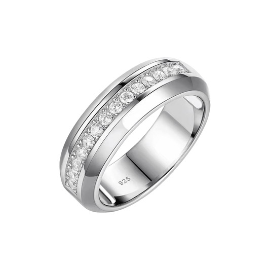 'Regal' Sterling Silver Male Ring - Hidden Jewels Co.