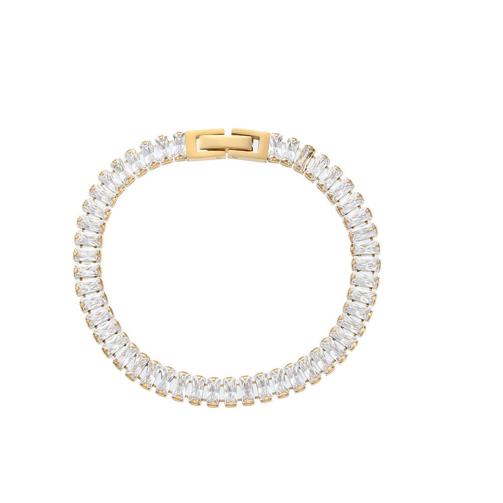'Rosé' Necklace and Bracelet Set - Hidden Jewels Co.