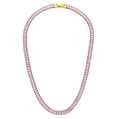'Rosé' Necklace and Bracelet Set - Hidden Jewels Co.