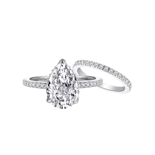'Sacred Union' 2 Piece Wedding Set - Hidden Jewels Co.
