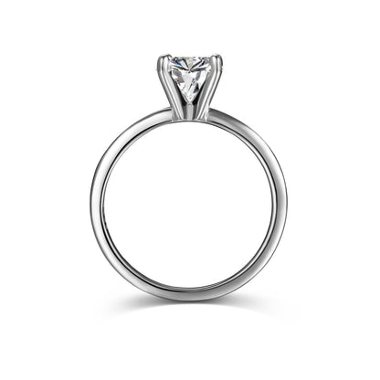 'The One' Sterling Silver Ring - Hidden Jewels Co.