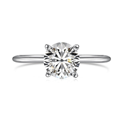 'The One' Sterling Silver Ring - Hidden Jewels Co.