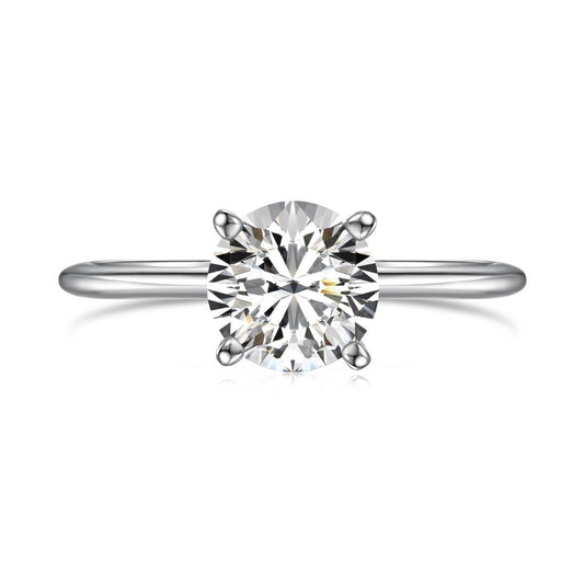 'The One' Sterling Silver Ring - Hidden Jewels Co.