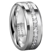8MM 'Worthy' Male Tungsten Ring